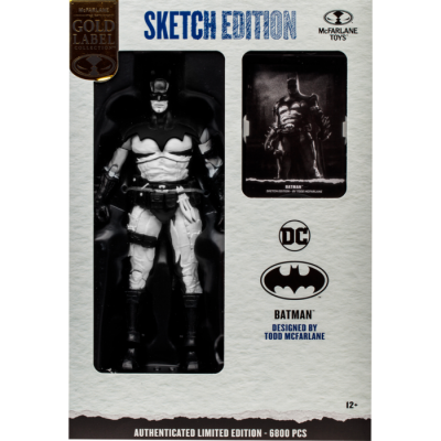 Фігурка Бетмен by Todd McFarlane Sketch Edition DC Multiverse Gold Label