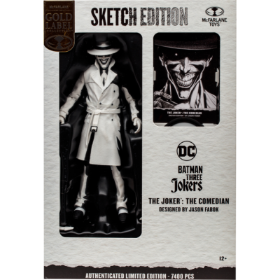Фигурка Джокер The Comedian Sketch Edition DC Multiverse Gold Label