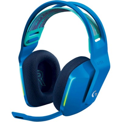 Игровые наушники Logitech G733 Lightspeed RGB Gaming Blue