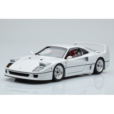 Масштабна модель Ferrari F40 Pearl White Kyosho 1987 1:18