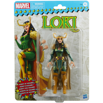 Фігурка Леді Локі Agent of Asgard Retro Marvel Legends