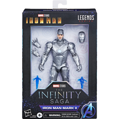 Фігурка Залізна Людина Mark II The Infinity Saga Marvel Legends Фільм Залізна Людина 2008