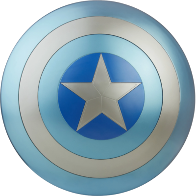 Репліка Щита Капітана Америки Stealth Marvel Legends Series з фільму Перший месник: Друга війна