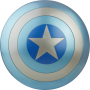 Реплика Щита Капитана Америки Stealth Marvel Legends Series из фильма Первый мститель: Другая война