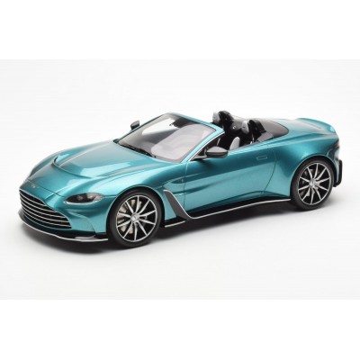 Масштабная модель Aston Martin V12 Vantage Roadster Tayos Turquoise Green 2023 GT Spirit 1/18