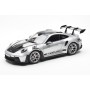 Масштабна модель Porsche 911 992 GT3 Weissach Pack GT 2022 Silver Metallic Norev 1/18