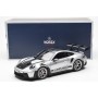 Масштабна модель Porsche 911 992 GT3 Weissach Pack GT 2022 Silver Metallic Norev 1/18