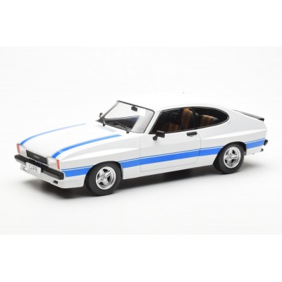 Масштабна модель Ford Capri MK2 X-Pack 1975 White MCG 1/18