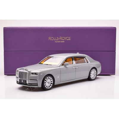 Масштабна модель Rolls Royce Phantom 8 2022 Grey Kengfai 1/18