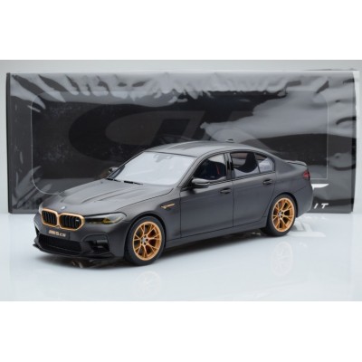 Масштабна модель BMW M5 CS F90 2021 Frozen Brands Hatch Grey GT Spirit 1/18