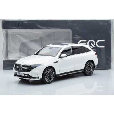 Масштабна модель Mercedes EQC 400 4Matic 2019 Diamond White NZG 1/18