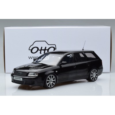 Масштабная модель Audi RS6 C5 Avant ClubSport MTM 2004 Black Otto 1/18