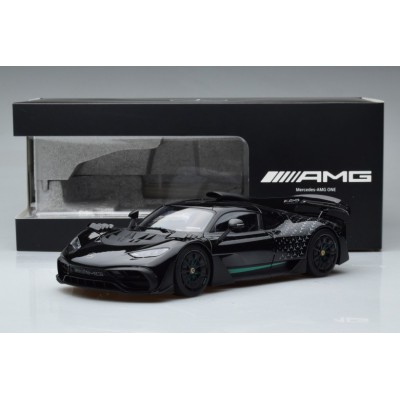 Масштабная модель Mercedes AMG One 2023 Black NZG 1/18