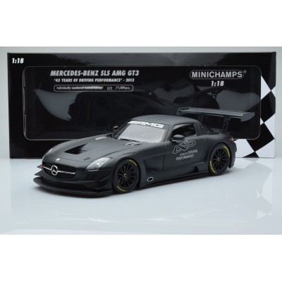 Масштабна модель Mercedes SLS AMG GT3 45 Years Of Driving Performance 2013 Minichamps