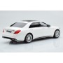 Масштабная модель Mercedes S65 W222 AMG Sedan 2016 White GT Spirit 1/18