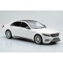 Масштабная модель Mercedes S65 W222 AMG Sedan 2016 White GT Spirit 1/18