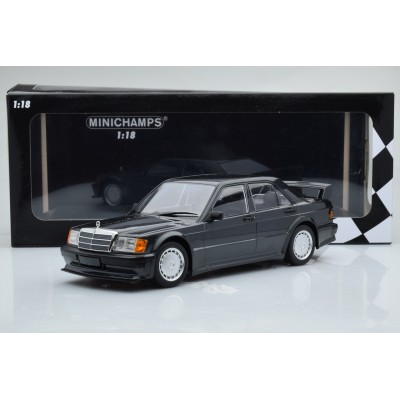 Масштабная модель Mercedes 190E 2.5-16 W201 EVO 1 1989 Black Minichamps 1/18