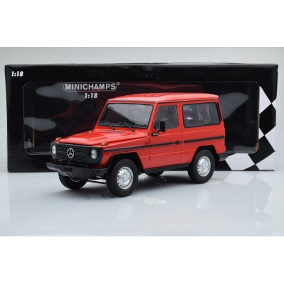 Масштабна модель Mercedes G Class W460 SWB 1980 Red Minichamps 1/18