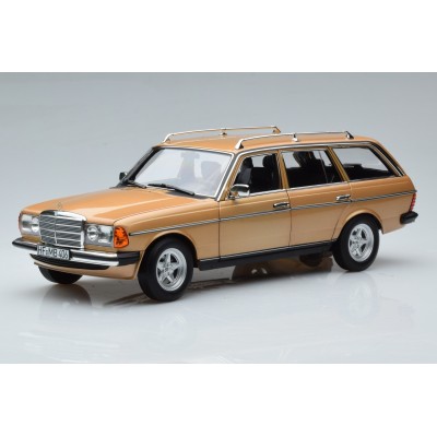 Масштабная модель Mercedes 200T S123 AMG Package Beige 1982 Norev 1/18