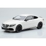 Масштабная модель Mercedes C63s W205 AMG Coupe 2015 White GT Spirit 1/18