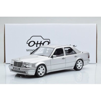 Масштабная модель Mercedes E500 W124 Sedan 1995 Silver Otto 1/18