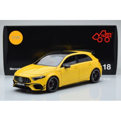 Масштабная модель Mercedes AMG A45 S 4Matic+ 2020 Yellow Kilo Works 1/18