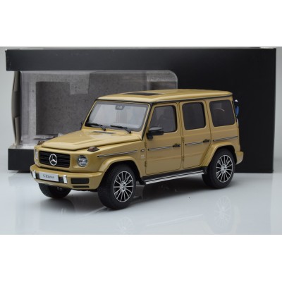 Масштабна модель Mercedes G Class G500 W463 2018 Beige Minichamps 1/18