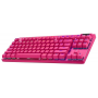 Ігрова клавіатура Logitech G Pro X TKL LightSpeed GX Brown Pinkss White