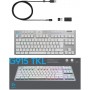 Игровая клавиатура Logitech G915 TKL Lightspeed White