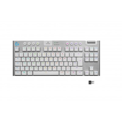 Игровая клавиатура Logitech G915 TKL Lightspeed White