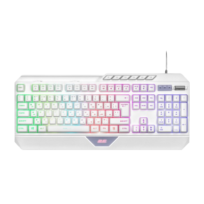 Игровая клавиатура 2E Gaming KG315 RGB White