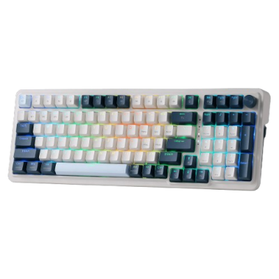 Игровая клавиатура Redragon FIZZ K617 60 White & Grey