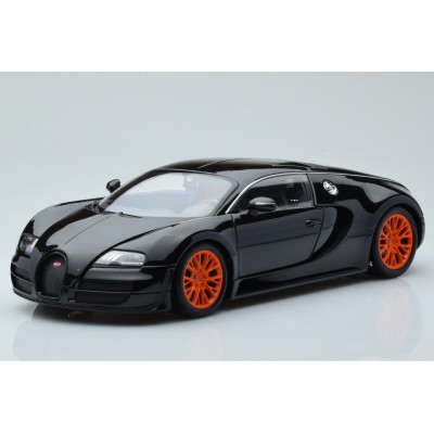 Масштабная модель Bugatti Veyron Super Sport Black Metallic 1:18