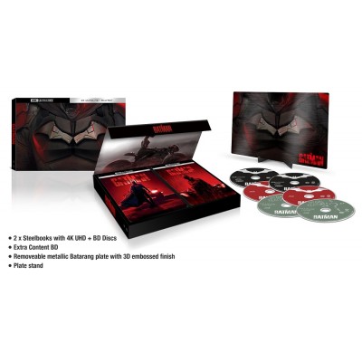 Колекційне видання фільму The Batman Batarang Edition Collector’s Boxset 4K UHD Double Steelbook