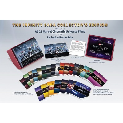 Колекційне видання фільму Marvel Studios: The Infinity Saga – Collector’s Edition Complete Box Set