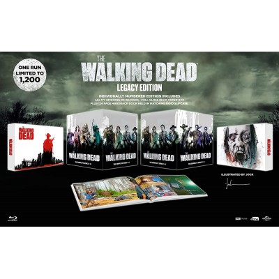 Коллекционное издание сериала The Walking Dead The Complete Series 1-11 Boxset Legacy Edition