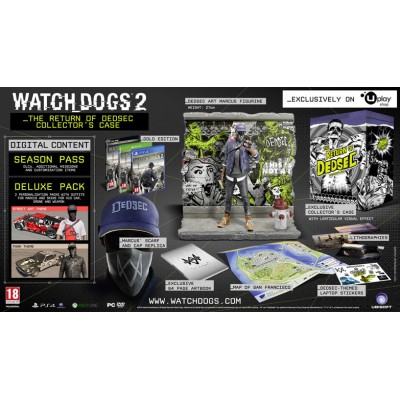 Колекційне видання Watch Dogs 2 Collectors Edition