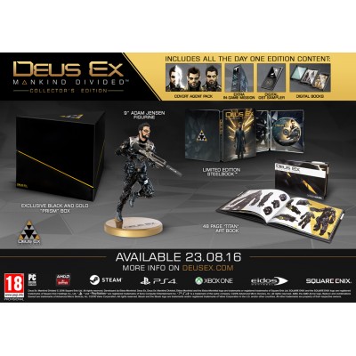 Коллекционное издание Deus Ex: Mankind Divided - Collector's Edition