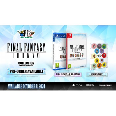 Колекційне видання Final Fantasy I-VI Collection Anniversary Edition