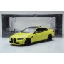 Масштабная модель BMW M4 G82 Coupe 2020 Yellow Dealer Edition by Minichamps 1:18