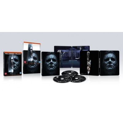 Колекційне видання фільму Halloween Trilogy 4K UHD Steelbook