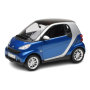 Масштабна модель Smart Fortwo 2007 Blue Metallic Minichamps 1/18