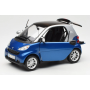 Масштабна модель Smart Fortwo 2007 Blue Metallic Minichamps 1/18