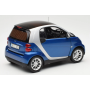 Масштабна модель Smart Fortwo 2007 Blue Metallic Minichamps 1/18