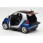 Масштабна модель Smart Fortwo 2007 Blue Metallic Minichamps 1/18