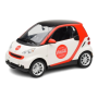 Масштабна модель Smart Fortwo 2007 Coca Cola Edition Minichamps 1/18