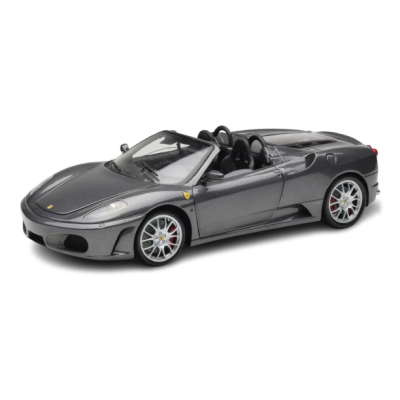 Масштабна модель Ferrari F430 Spider Silverstone Grey BBR 1/18