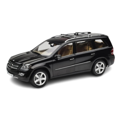 Масштабна модель Mercedes GL X164 2007 Obsidian Black Metallic Minichamps 1/18