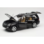 Масштабна модель Mercedes GL X164 2007 Obsidian Black Metallic Minichamps 1/18