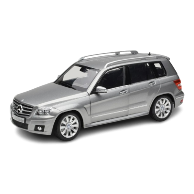 Масштабна модель Mercedes GLK 2009 Silver Minichamps 1/18